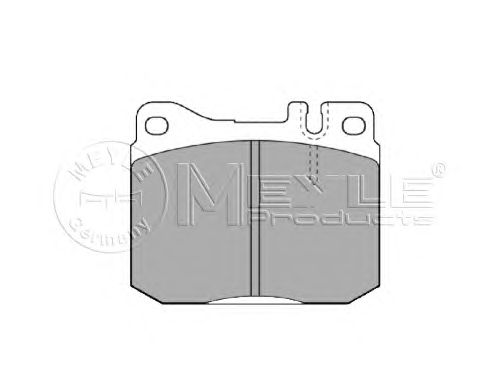 Тормозные колодки MEYLE 025 203 4117
