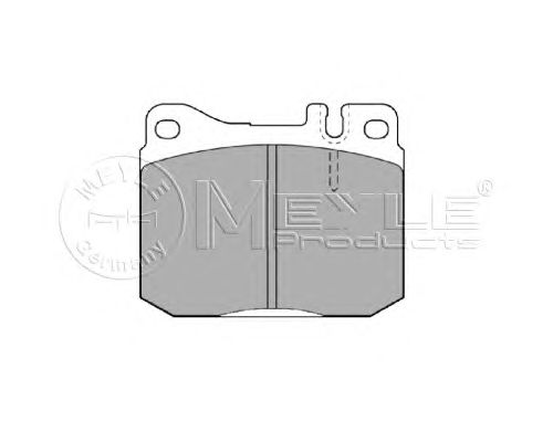 Тормозные колодки MEYLE 025 203 9215