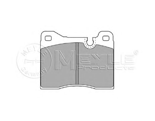 Тормозные колодки MEYLE 025 204 3715