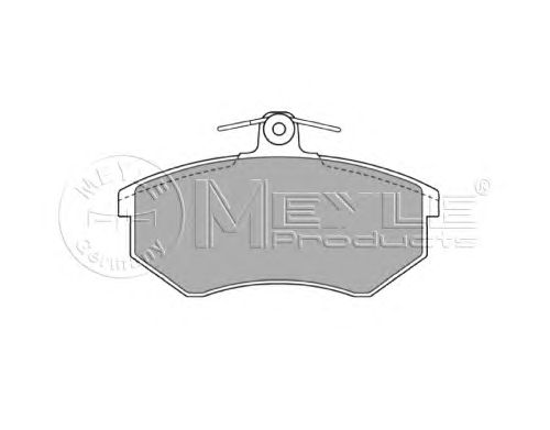Тормозные колодки MEYLE 025 206 6916