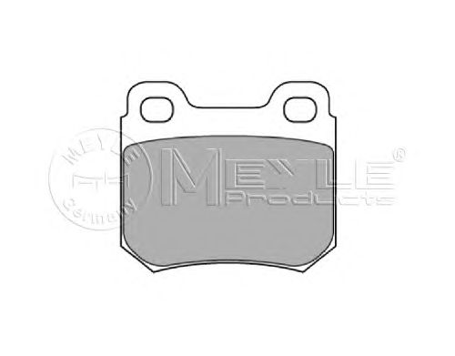 Тормозные колодки MEYLE 025 206 8715