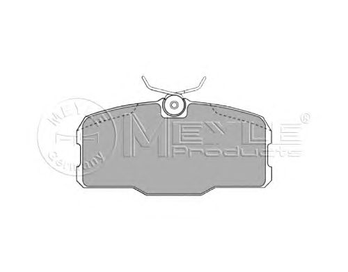 Тормозные колодки MEYLE 025 207 5118