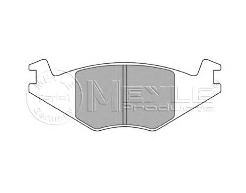 Тормозные колодки MEYLE 025 208 8917