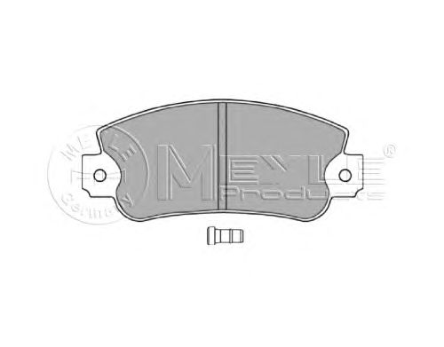 Тормозные колодки MEYLE 025 209 5018/W