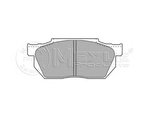 Тормозные колодки MEYLE 025 209 5915
