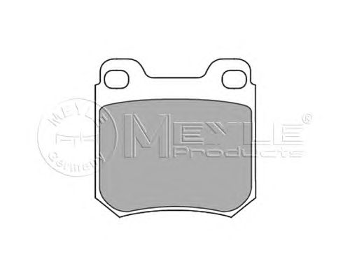 Тормозные колодки MEYLE 025 210 5015