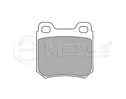 Тормозные колодки MEYLE 025 210 5115