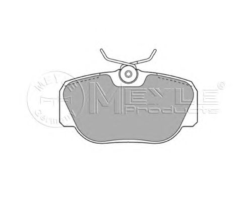 Тормозные колодки MEYLE 025 210 5517