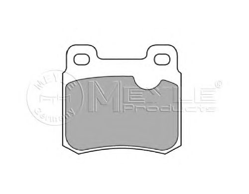 Тормозные колодки MEYLE 025 211 4015