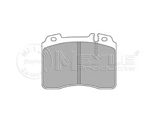 Тормозные колодки MEYLE 025 211 5317
