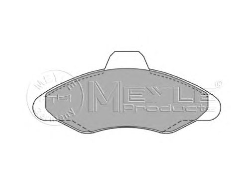 Тормозные колодки MEYLE 025 211 7118