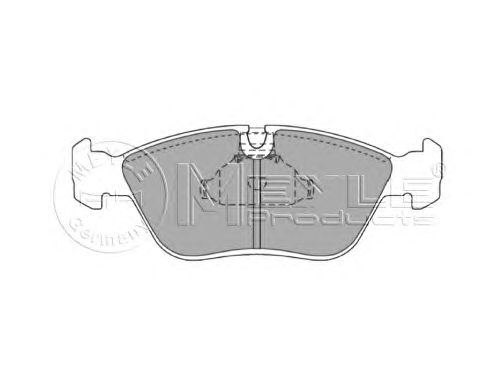 Тормозные колодки MEYLE 025 212 7319