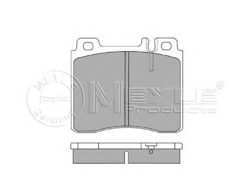 Тормозные колодки MEYLE 025 213 0318