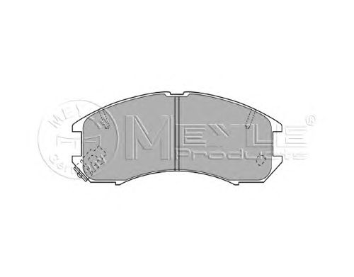 Тормозные колодки MEYLE 025 213 7815/W
