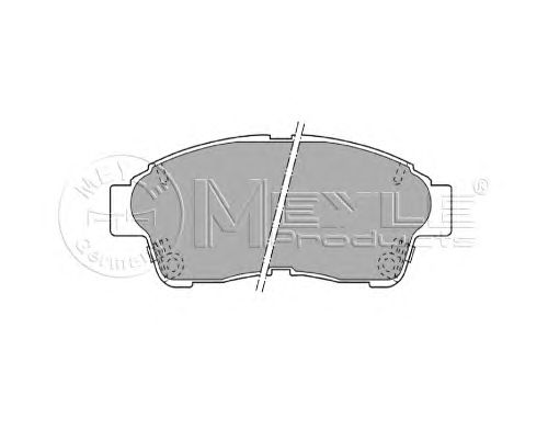Тормозные колодки MEYLE 025 216 0117/W