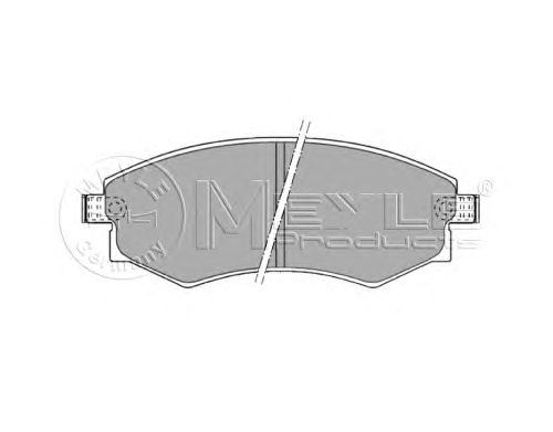 Тормозные колодки MEYLE 025 217 2517/W