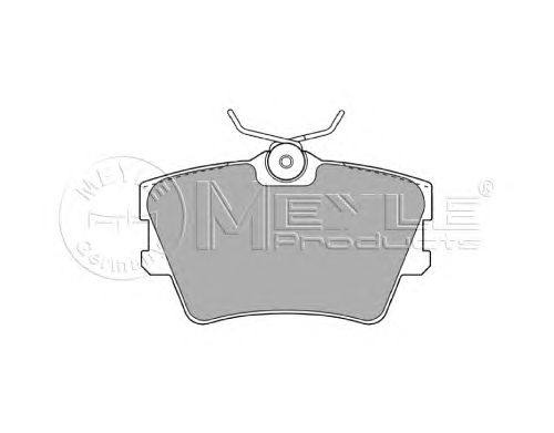 Тормозные колодки MEYLE 025 218 8217