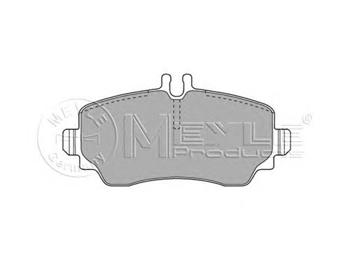 Тормозные колодки MEYLE 025 230 7016