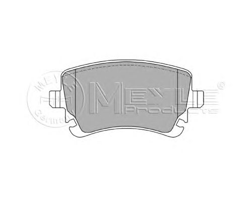 Тормозные колодки MEYLE 025 233 2617