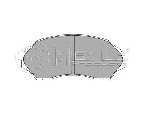Тормозные колодки MEYLE 025 234 9016