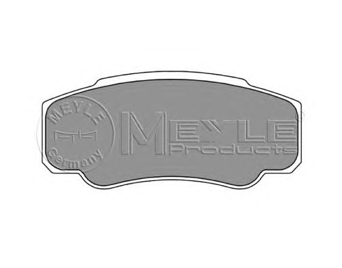 Тормозные колодки MEYLE 025 239 2120