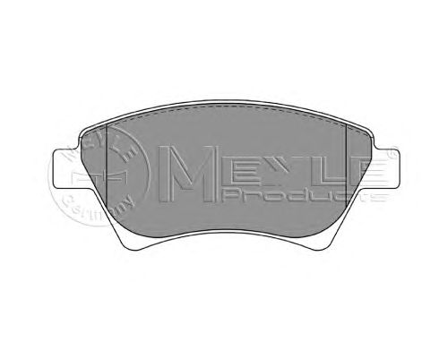 Тормозные колодки MEYLE 025 239 3018