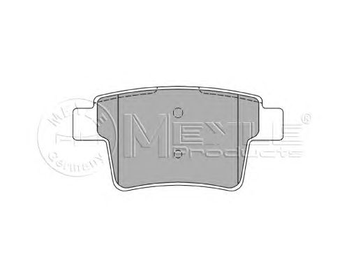 Тормозные колодки MEYLE 025 242 6017