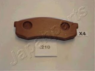 Тормозные колодки JAPANPARTS PP-210AF