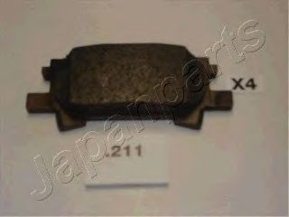 Тормозные колодки JAPANPARTS PP-211AF