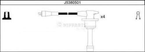 Комплект високовольтних проводів NIPPARTS J5380501