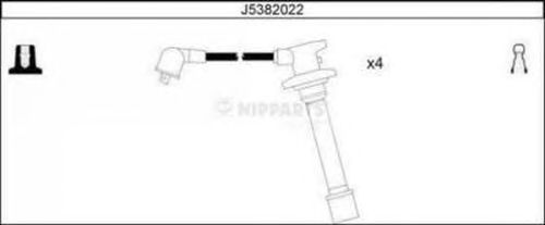 Комплект высоковольтных проводов NIPPARTS J5382022
