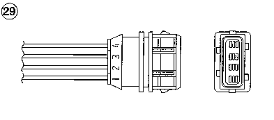 Лямбда-зонд NGK OZA695EE1