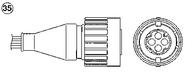 Лямбда-зонд NGK OZA660EE14