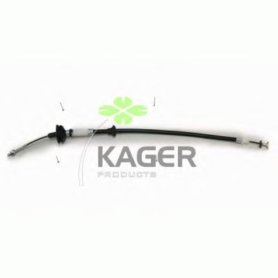 Трос сцепления KAGER 19-2744