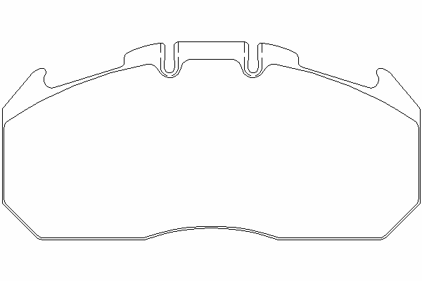 Тормозные колодки DON CVP088K
