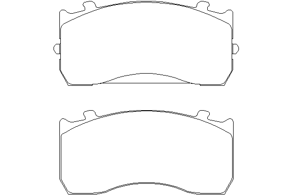 Тормозные колодки DON CVP035K