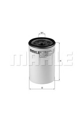Топливный фильтр MAHLE ORIGINAL KC 362D