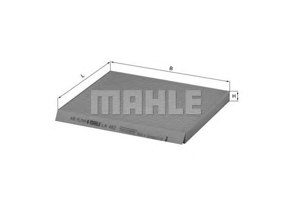 Фильтр салона MAHLE LA 482