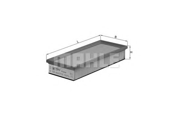 Воздушный фильтр MAHLE ORIGINAL LX 1026