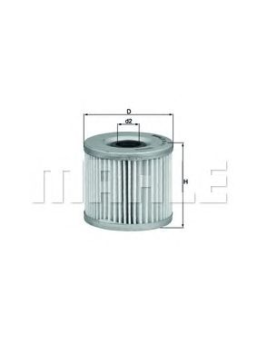 Масляный фильтр MAHLE ORIGINAL OX 411