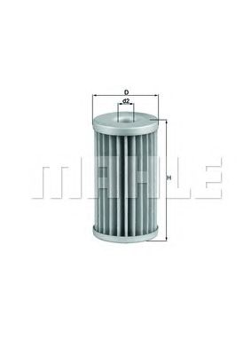 Топливный фильтр MAHLE ORIGINAL KX 39