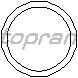 Уплотнительное кольцо, клапанная форсунка TOPRAN 100 677