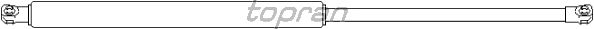 Газовый упор крышки багажника TOPRAN 407 963