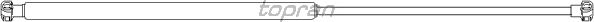 Газовый упор капота TOPRAN 501 807