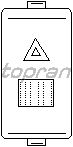 Кнопка включення аварійної сигналізації TOPRAN 113 576