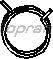 Система управления ручки двери TOPRAN 109 730
