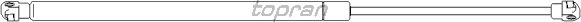 Газовый упор крышки багажника TOPRAN 721 283