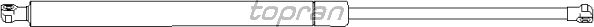 Газовый упор крышки багажника TOPRAN 721 286