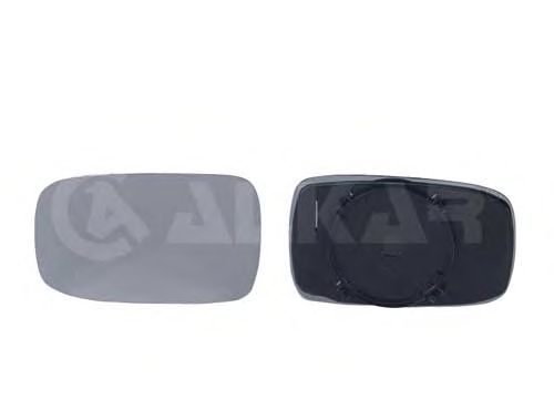 Стекло зеркала заднего вида ALKAR 6401409