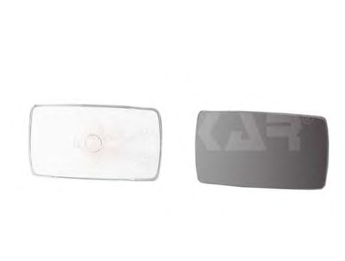 Стекло зеркала заднего вида ALKAR 6402397